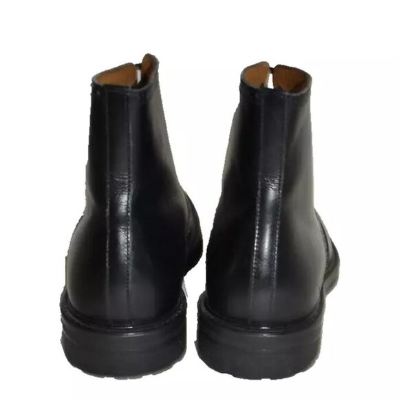 New! Magnanni Podeo Medallion Toe Ankle Boots Black Leather 8.5 24204 DD339A main image 4